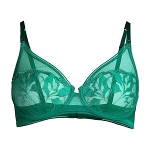 Maison Lejaby Paris 34B Sin Underwire Bra in green
